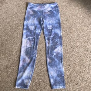 Athleta Girl Printed Chit Chat Tight Size XL/14